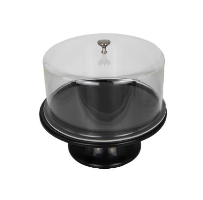Picture of CAKE STAND - BLACK 330MM (CSB0330)