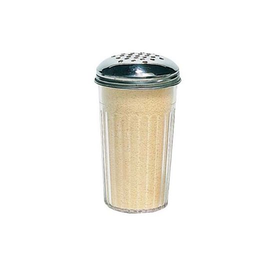 Picture of CHEESE SHAKER PLASTIC (CLEAR)S/STEEL LID (CSP0001)