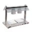 Picture of HEATED FOOD DISPLAY STATION SALVADORE - 2 LIGHT - WITH HEATED BASE (CSS2001)