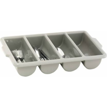 Picture of CUTLERY TRAY GREY 4 DIVISION - 500MM X 300MM (CTH0004)