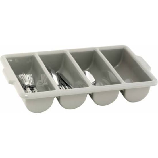 Picture of CUTLERY TRAY GREY 4 DIVISION - 500MM X 300MM (CTH0004)