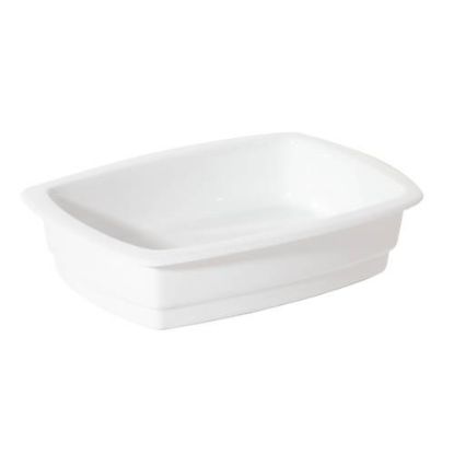 Picture of PRIMA - WHITE - LASAGNE DISH - 600ML (12) (DA-010)