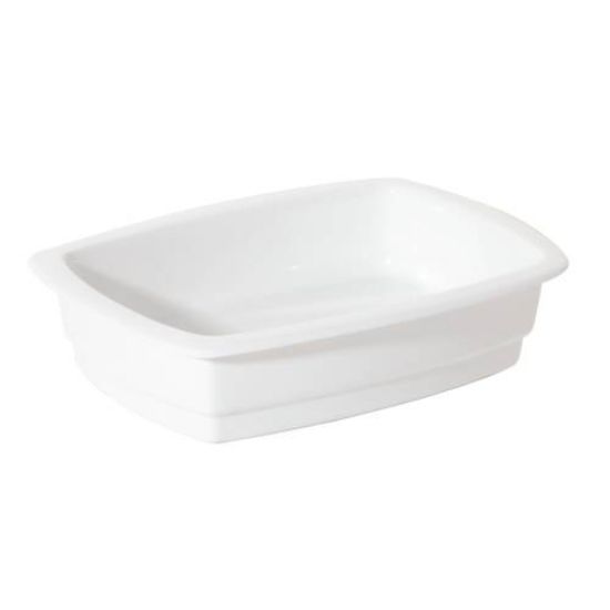 Picture of PRIMA - WHITE - LASAGNE DISH - 600ML (12) (DA-010)