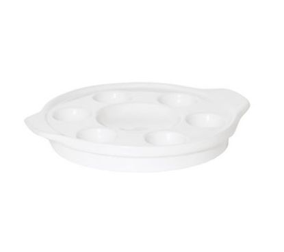 Picture of PRIMA - WHITE - SNAIL DISH - 20CM (12) (DA-012)