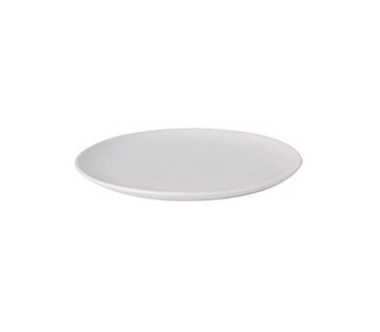 Picture of PRIMA - WHITE - OVAL COUPE PLATTER - 23CM X 18CM (12) (DA-1005)
