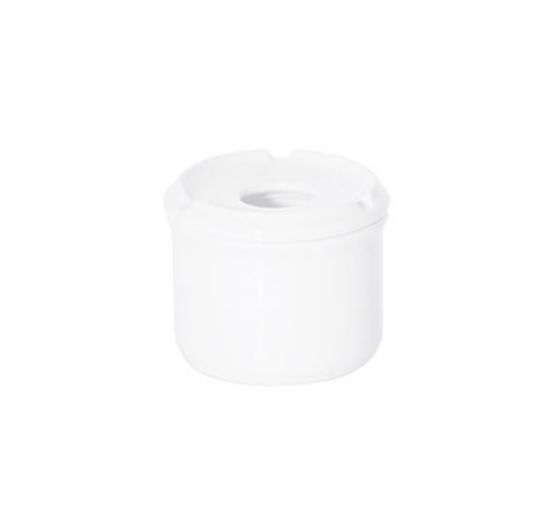 Picture of PRIMA - WHITE - OUTDOOR ASHTRAY - 9CM (12) (DA-1009)