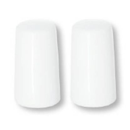 Picture of PRIMA - WHITE - PEPPER SHAKER - 8CM (12) (DA-1011)