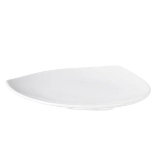 Picture of PRIMA - WHITE - TRIANGULAR PLATE - 28CM (12) (DA-1017)