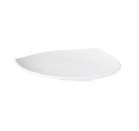 Picture of PRIMA - WHITE - TRIANGULAR PLATE - 19CM (24) (DA-1018)