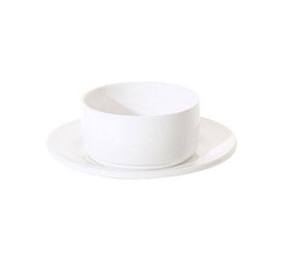 Picture of PRIMA - WHITE - STACKING SOUP CUP - 340ML (24) (DA-1030)