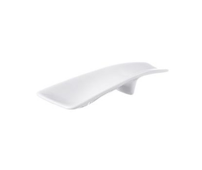 Picture of PRIMA - WHITE - CANAPÉ SPOON - 10CM (48) (DA-1035)