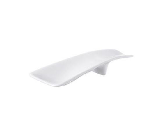Picture of PRIMA - WHITE - CANAPÉ SPOON - 10CM (48) (DA-1035)