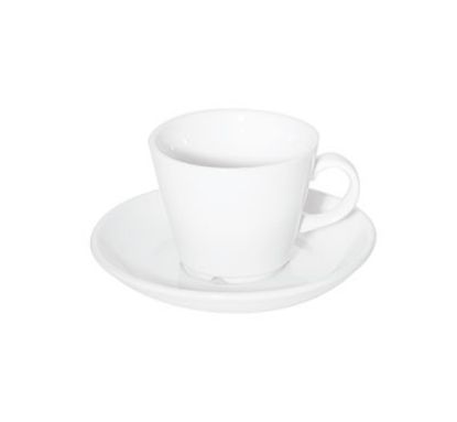 Picture of PRIMA - WHITE - FLAT SAUCER - 15CM (24) (DA-1044)