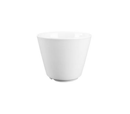 Picture of PRIMA - WHITE - CHIP MUG - 9CM - 220ML (24) (DA-1052)