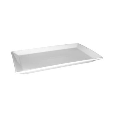 Picture of PRIMA - WHITE - RECTANGULAR TRAY - 28CM X 15CM (12) (DA-1055)