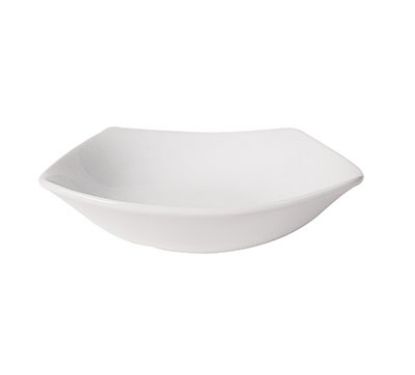 Picture of PRIMA - WHITE - SQUARE BOWL - 18CM - 450ML (12) (DA-1060)