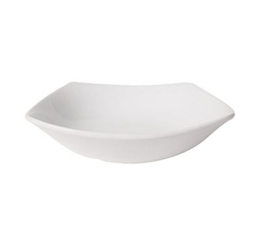 Picture of PRIMA - WHITE - SQUARE BOWL - 18CM - 450ML (12) (DA-1060)