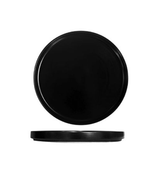 Picture of STUDIO - BLACK - PLATE - 28CM (12) (DA-1068)
