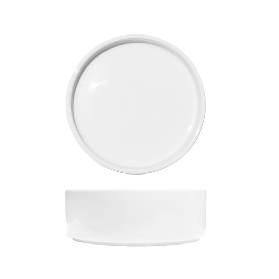 Picture of STUDIO - WHITE - DEEP BOWL - 11CM - 250ML (24) (DA-1072)