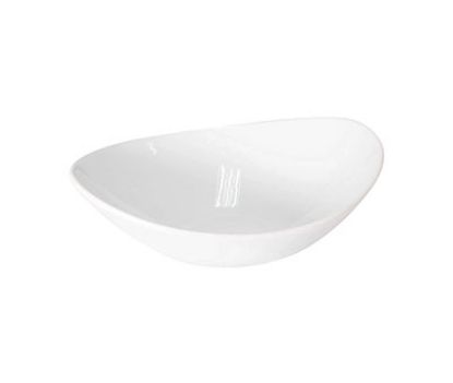 Picture of PRIMA - WHITE - OVAL BOWL - 18CM - 360ML (24) (DA-1086)