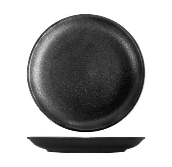 Picture of TEMPEST - BLACK - COUPE PLATE - 29CM (12) (DA-1100)