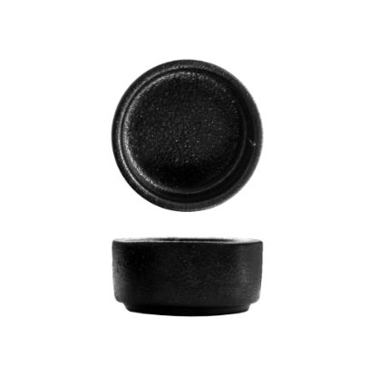 Picture of TEMPEST - BLACK - ROUND DISH - BLACK - 6.5CM - 50ML (24) (DA-1106)