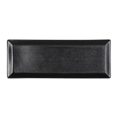 Picture of TEMPEST - BLACK - CANAPE TRAY - 31 X 11.5CM (12) (DA-1118)