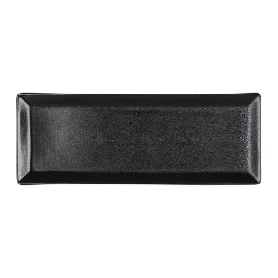 Picture of TEMPEST - BLACK - CANAPE TRAY - 31 X 11.5CM (12) (DA-1118)