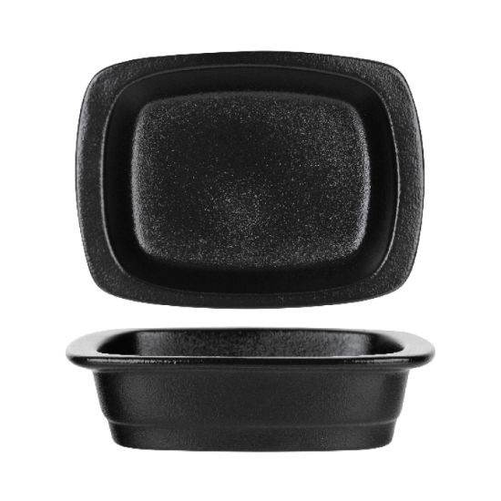 Picture of TEMPEST - BLACK - LASAGNE DISH - 400ML (12) (DA-1122)