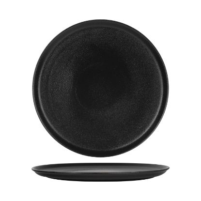 Picture of TEMPEST - BLACK - PIZZA PLATE - 31CM (12) (DA-1123)