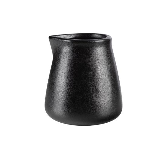 Picture of TEMPEST - BLACK - UNHANDLED JUG - 200ML (24) (DA-1124)