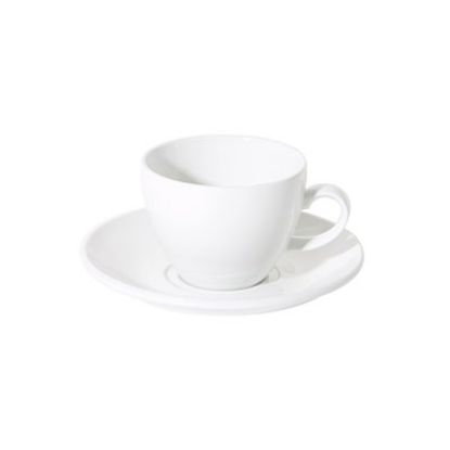 Picture of PRIMA - WHITE - NON-STACKING TEA CUP - 230ML (24) (DA-210)