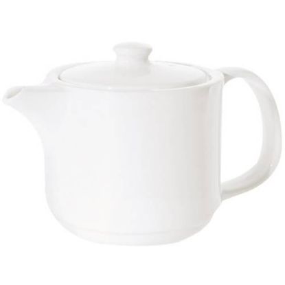 Picture of PRIMA - WHITE - TEA POT LID ONLY - 500ML (6) (DA-228L)