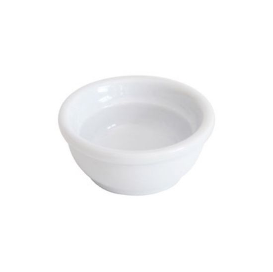 Picture of PRIMA - WHITE - SAUCE DISH - 6.5CM - 30ML (24) (DA-237)