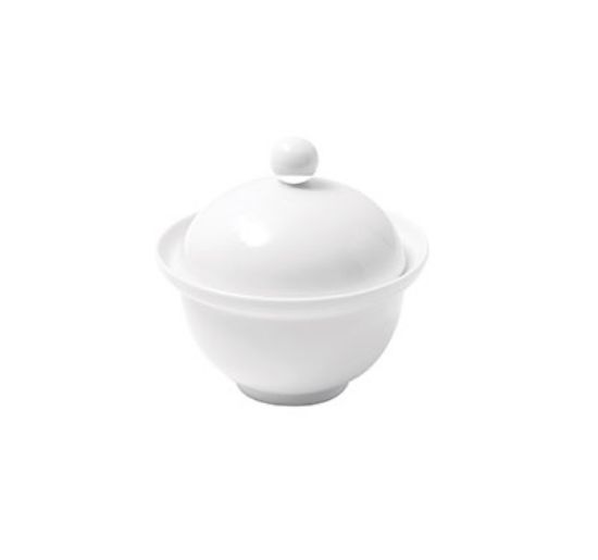 Picture of PRIMA - WHITE - SOUP BOWL WITH LID - 33CL (12) (DA-239)