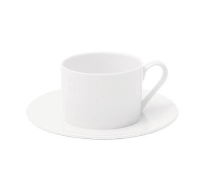 Picture of PRIMA - WHITE - SAUCER - 15CM (24) (DA-306)