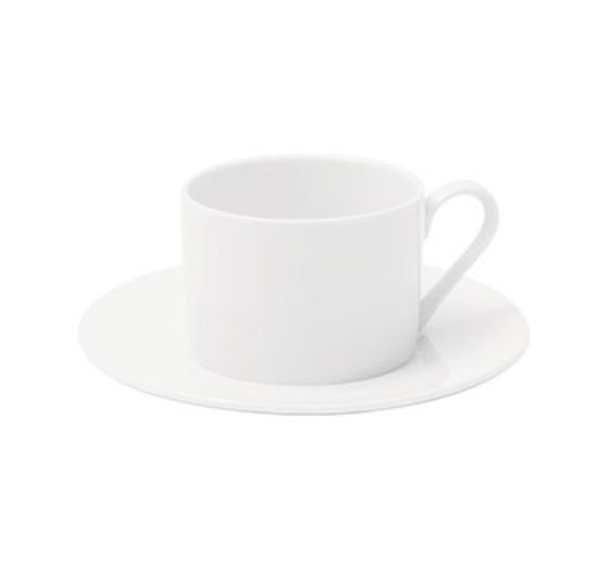 Picture of PRIMA - WHITE - SAUCER - 15CM (24) (DA-306)