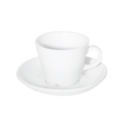 Picture of PRIMA - WHITE - ALFA ESPRESSO SAUCER - 12CM (24) (DA-711)