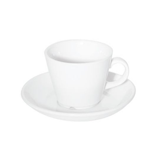 Picture of PRIMA - WHITE - ALFA ESPRESSO SAUCER - 12CM (24) (DA-711)
