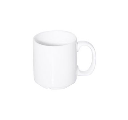 Picture of PRIMA - WHITE - STACKING MUG - 280ML (24) (DA-999)