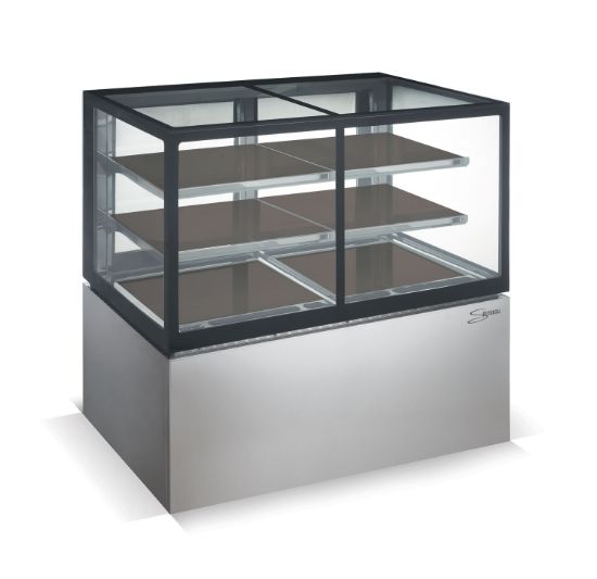 Picture of DISPLAY UNIT HOT & COLD - FLOOR STANDING 1500MM STRAIGHT - SALVADORE (DCC1500)