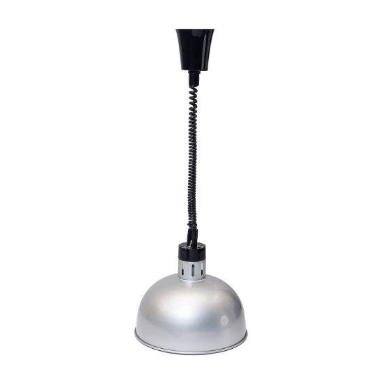 Picture of DECORATIVE FOOD DISPLAY LAMP (MATT SILVER) (DDL1001)
