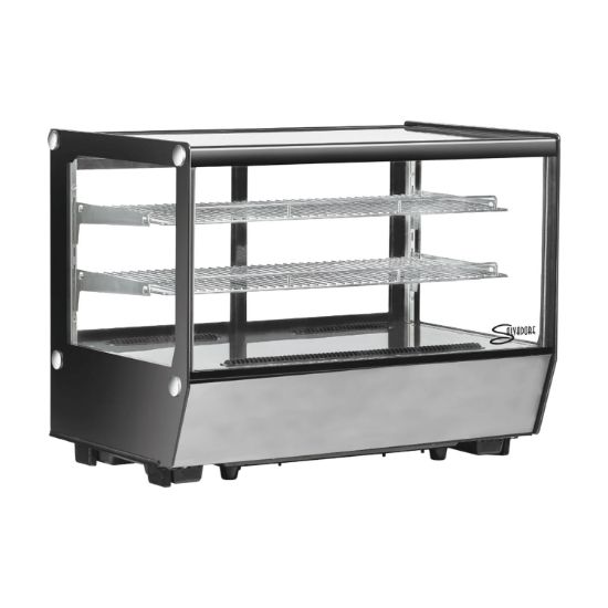 Picture of DISPLAY UNIT FRIDGE  - COUNTER TOP 880MM STRAIGHT - SALVADORE (DFS0880)