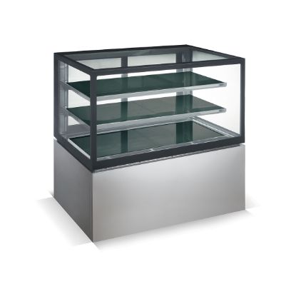 Picture of DISPLAY UNIT HEATED - FLOOR STANDING 1200MM STRAIGHT - SALVADORE (DHC7200)