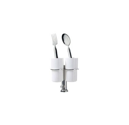 Picture of DOMINO SERVING UTENSIL POLE (INCL SPOON & FORK) 174MM X 149MM X 370MM (DSU0001)