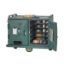 Picture of ELECTRICALLY HEATED 20 TRAY LOW PROFILE MEAL DELIVERY CART SLATE BLUE 220V - TWO CABINET (EHT0001)