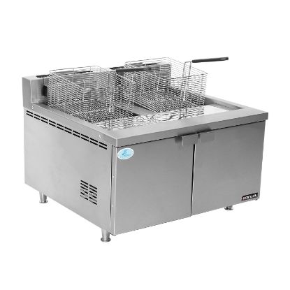 Picture of FISH FRYER ANVIL - DOUBLE PAN - GAS [NEW] (FFA4120-R01)