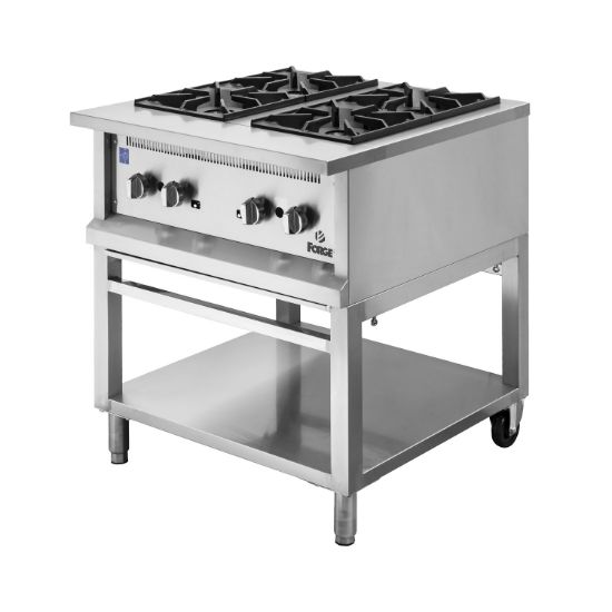 Picture of FORGE STOVE GAS - HEAVY DUTY - 4 BURNER (FGS0004)