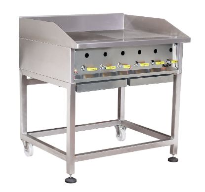 Picture of HEAVY DUTY HALF SOLID/RIBBED TOP GRILLER - GAS - 900 (FRG0900)