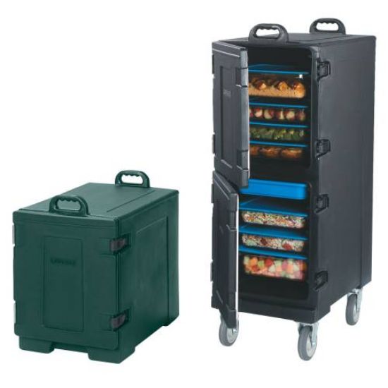 Picture of FOOD SERVER FRONT LOADER - DOUBLE (BLACK) 33.1KG - 431MM X 622MM X 1263MM (FSI0004)